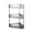 Black-BK-home supplies, variant on LEFTHIGH Home 3 Tier Corner Shelf Triangle Storage Rack for Kitchen Countertop Spices Dishes Open Organization Christmas Kitchen Decor