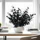 thumbnail image 1 of Plantas artificiales de eucalipto en macetas blancas para la decoración del hogar | Plantas artificiales de interior para el dormitorio y el escritorio de la oficina, 1 of 6
