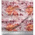 thumbnail image 1 of Soimoi Rayon Fabric Leaves & Texture Fabric Prints By Yard 56 Inch Wide, 1 of 2