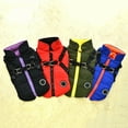 thumbnail image 6 of Aosijia Pet Warm Jacket Small Dog Vest Harness Puppy Winter 2 in 1 Outfit Cold Weather Coat Zipper Fleece Dog Clothes for Puppy Small Dogs Cats, 6 of 7