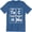 Blue, variant on Funny Graphic Men's Te C H No Techno Pop Music Slogan T-Shirt
