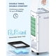 thumbnail image 5 of BALKO Aire acondicionado 3 en 1 sin ventanas con tanques dobles, temporizador inteligente, 3 bolsas de hielo, enfriador de aire evaporativo de 60 W, oscilación de 70°, enfriador de pantano de 3 veloci, 5 of 5