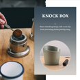 thumbnail image 4 of Coffee Knock Box Grounds Coffee Grind Dump Bin Anti Coffee Powder Caja de Residuos Herramientas de Café Cubo Café Accesorios, 4 of 5