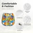 thumbnail image 6 of Picia Various Balls Pattern Women's 2 in 1 Athletic Running Shorts High Waisted Workout Casual Gym Sweat Shorts with Comfy Liner Zipper Pockets-XX-Large, 6 of 9