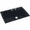 Black Galaxy, variant on Swan Solid Surface Single Bowl Kitchen Sink (33" x 22") with 2 Faucet Holes