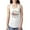 White, variant on Floral Nurse Appreciation Pop Culture Ladies Racerback Tank Top, Navy, X-Large