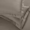 thumbnail image 4 of Superior Cotton Blend 600 Thread Count Duvet Cover Set, Full/ Queen, Grey, 4 of 6