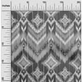 thumbnail image 2 of oneOone Polyester Spandex Gray Fabric Asian Ikat Quilting Supplies Print Sewing Fabric By The Yard 56 Inch Wide, 2 of 4