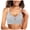 Blue, variant on Women Solid Maternity Open Button Breastfeeding Bra Pulls Up Sag Feeding Comfort Thin White 34