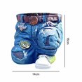 thumbnail image 2 of maceta de jardín maceta de jeans maceta de vaquero azul maceta de muñecas Ofspeizc CPB-US-DYP232-1, 2 of 5