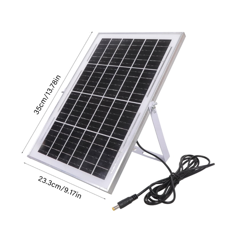 Monocrystalline Solar Panel 12V 12W for Harsh Weather Conditions IP66 Waterproof