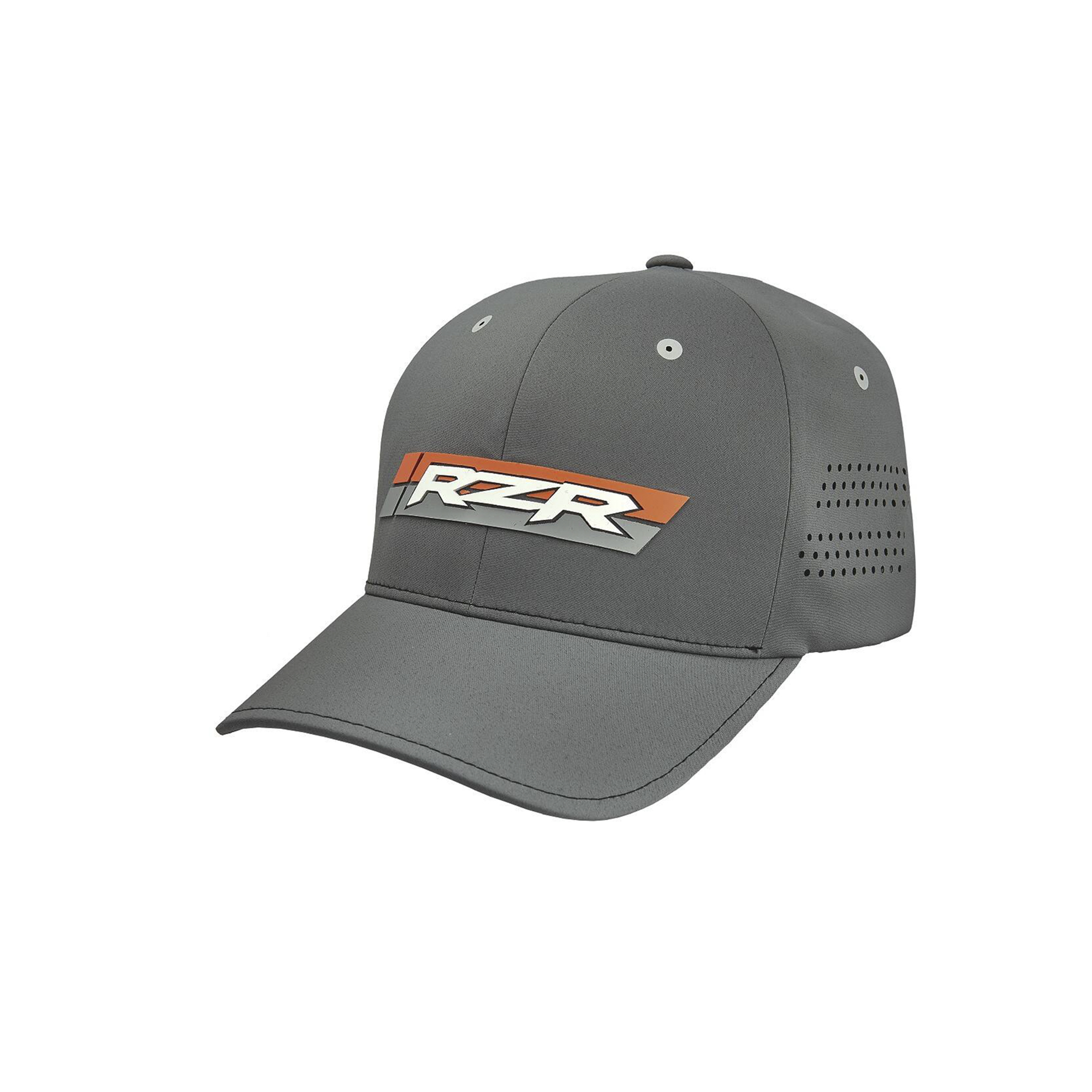 Polaris Gray Orange RZR Patch Baseball 