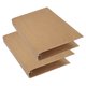 thumbnail image 1 of 2 carpetas de anillas A5, cubierta de papel kraft recargable, carpeta de 6 agujeros, cuaderno, carpeta de anillas, papel kraft con 6 anillas, libro de escritura, diario, papel de cambio para escuela,, 1 of 6