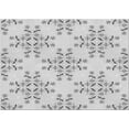 thumbnail image 1 of Ahgly Company Indoor Rectangle Patterned Platinum Gray Area Rugs, 2' x 3', 1 of 6
