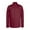 Wine, variant on Kariban Mens Long Sleeve Mandarin Collar Shirt