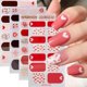 thumbnail image 1 of Pegatinas de uñas NZRAESTRS Valentine Heart Gel, 4 hojas, 1 of 7