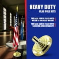 thumbnail image 5 of Indoor Flagpole Kit - NO FLAG - 9ft Pole - Plastic Spear, 5 of 7