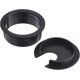 thumbnail image 3 of Arandelas de escritorio negras de 45 mm, ojales para cable, ojales de plástico para PC, ojales para escritorio de computadora, cubierta para orificios para cables (6 piezas), 3 of 5