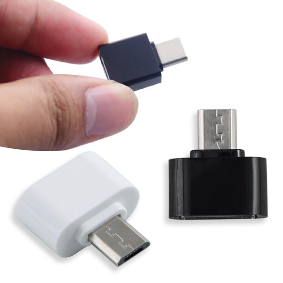 ABS Micro to USB 2.0 Adapter ABS OTG Adapter for Multiple Devices