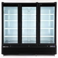thumbnail image 2 of Maxx Cold Triple Door Merchandiser Freezer, Black Exterior, 72 cuft, 2 of 2