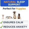 thumbnail image 3 of BARK&SPARK Extra Strength Melatonin Calming Chews for Dogs Sleep - 6mg Dog Melatonin Chews for Small & Large Dogs, Puppy Melatonin Treats - Calming Aid for Dogs - Medium Doggie Sleeping Pills - 120ct, 3 of 7