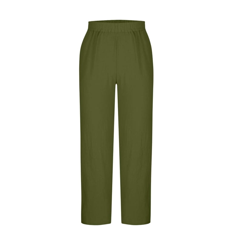 Sizes S-X4 Full Length Pants Man Solid-Color Loose Casual Multi