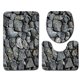 thumbnail image 2 of Cateissary Juego de 3 unidades de alfombrillas para baño, alfombrilla antideslizante para cocina, alfombrilla para baño, alfombrilla para baño, Decoración del hogar TYPE6 5#, 2 of 6