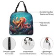 thumbnail image 4 of Vsdgher Underwater Plant Octopus Print Lunch Bag, Lunch Box for Women Adult Men, Lunch Tote Insulated Cooler Lunch Container for Work/Office/Picnic/Travel, 4 of 8