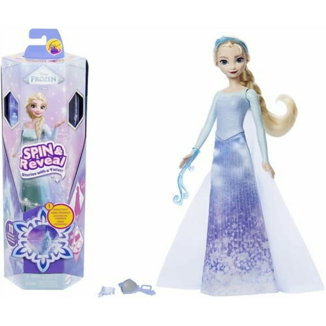 Disney La Reine des Neiges Spin & Reveal Poupée mode Elsa