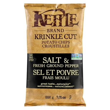 Kettle Chips Salt & Fresh Ground Pepper | Walmart Canada