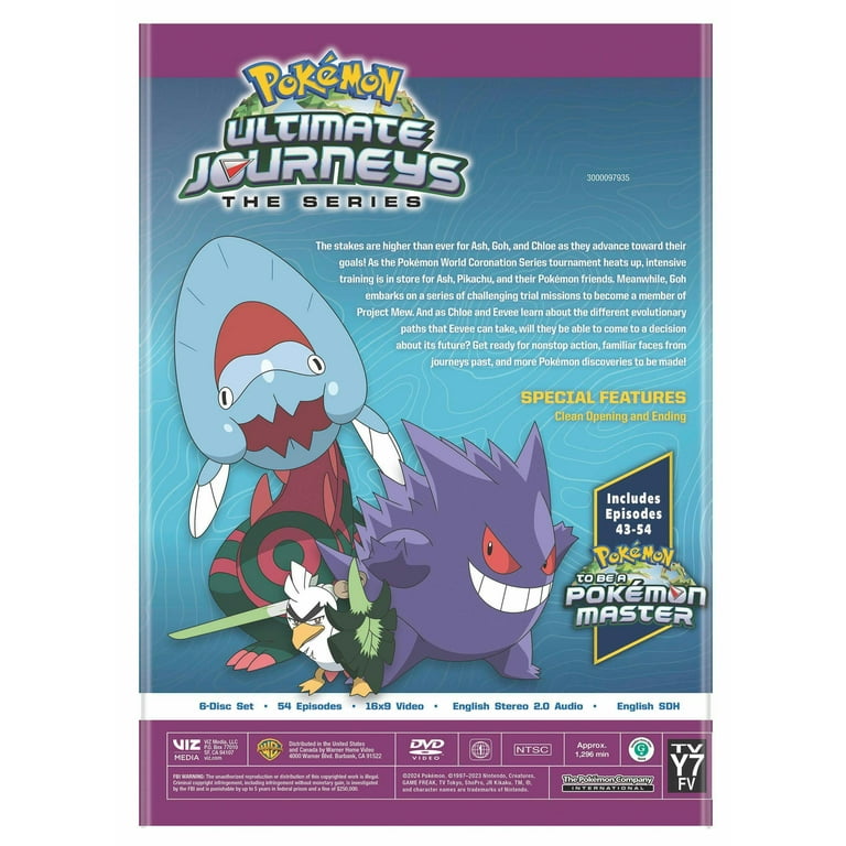 Pokemon The Series: Ultimate Journeys - The Complete Series (DVD