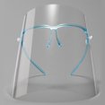 thumbnail image 1 of fashionhome Eyes Protection Goggle Transparent Shield Screen Full Face Protection Glasses Eyewear, Transparent, 1 of 7