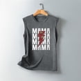thumbnail image 4 of Nrmvnmi Baseball O-Neck Tank Women Print Baseball Tanks Cute Workout Graphic Casual Summer Sleeveless Vest Top Mothers Day Gifts, 4 of 4