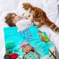 thumbnail image 2 of Kipo Wonderbeasts anti-pilling, suave, ligera, esponjosa y acogedora de lujo para hogar y cocina – Perfecta para niños y adultos,120X180cm, 2 of 6