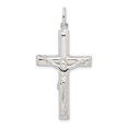 thumbnail image 4 of Sterling Silver White Crucifix Pendant, 4 of 5