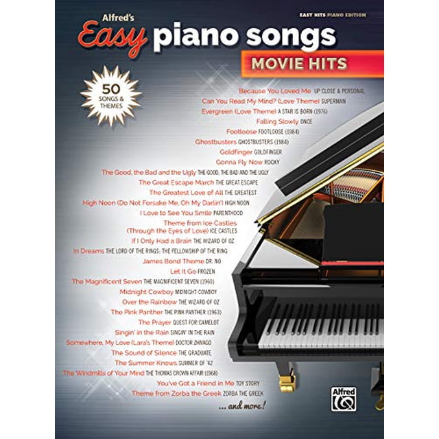 Chansons pour Piano d'Alfred -- Hits: 50 Chansons et Thèmes