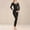 Black, variant on BLTIBY Maternity Thermal Underwear Set Base Layer Long Sleeve Top and Bottom Pants Pajamas Sets for Pregnant Women Comfortable Lightweight Beige M