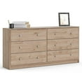 thumbnail image 4 of 3 Piece Dresser and Nightstand Bedroom Set in Jackson Hickory, 4 of 20