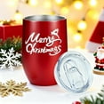 thumbnail image 3 of Women & Men's Christmas Gift Set, Relaxing Bath Scented Candles, Insulated Tumbler, Gifting Basket for Wife, Friends, Sister, Mom, Holiday-ready, 3 of 9