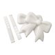 thumbnail image 4 of 2 piezas de accesorios para auriculares, lazos decorativos universales para ella. Blanco, 4 of 9
