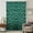 Turquoise, variant on Blue Leopard Print Sheer Curtains 54 Inches Long, Vintage Abstract Animal Patterned Art Light Filering Curtains, Breathable Simi Curtain Privacy Drapes for Kitchen Bathroom Small Window Treatment