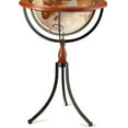 thumbnail image 3 of Santa Fe Floor Standing World Globe, 3 of 4
