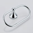 thumbnail image 4 of SHISUYAN Modern Wall Mounted Towel Ring for Bathroom Kitchen Silver Copper Material Easy to Install, 4 of 8