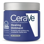 CeraVe Healing Ointment for Face & Body, Protects and Soothes Dry, Cracked, & Chafed Skin 12 oz