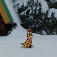 thumbnail image 6 of VBVC Christmas Golden Graffiti Dog,With String,And Christmas Led Lights Garden Decoration, 6 of 6