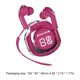 thumbnail image 3 of Audífonos inalámbricos TWS compatibles con Bluetooth 5.3 con reducción de ruido (Rose Red), 3 of 5