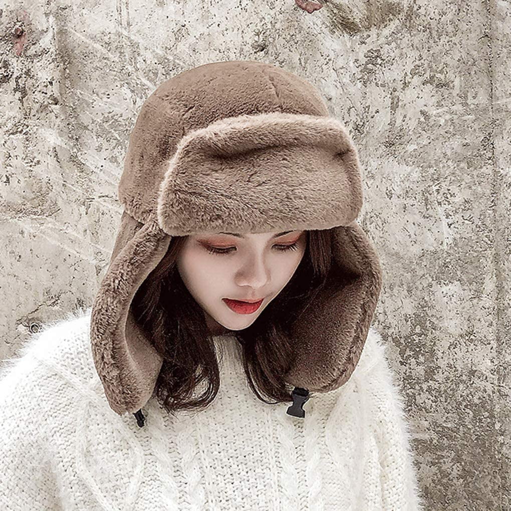 Winter Bomber Hat Baseball Ski Cap 