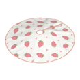thumbnail image 2 of Bingfone Christmas Tree Skirt Mat Christmas Decoration Interior 30" -Hand Drawn Strawberry, 2 of 6