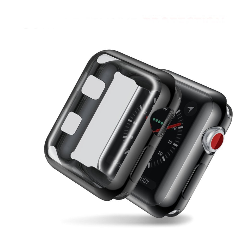 Apple Watch Screen Protector Case, High Definition Soft TPU Allaround