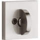 thumbnail image 3 of Kwikset Halifax Cerradura de cerrojo, puerta de entrada frontal con llave exterior cuadrada de níquel satinado, seguridad SmartKey Rekey resistente a golpes, cerrojo de un solo cilindro, con protecció, 3 of 3